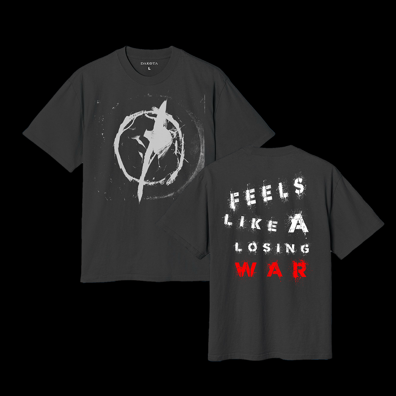 "Losing War" Oversized Tee