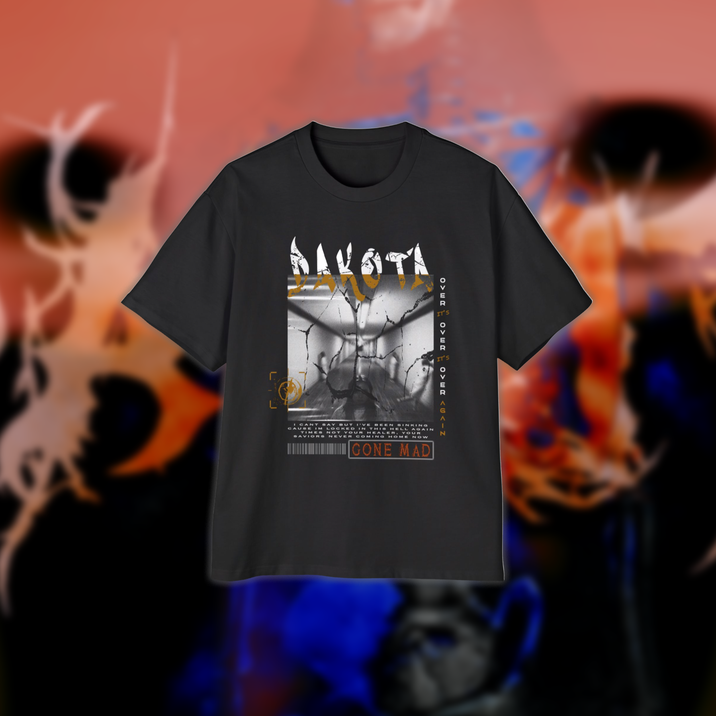 DAKØTA 'Gone Mad' Oversized Tee